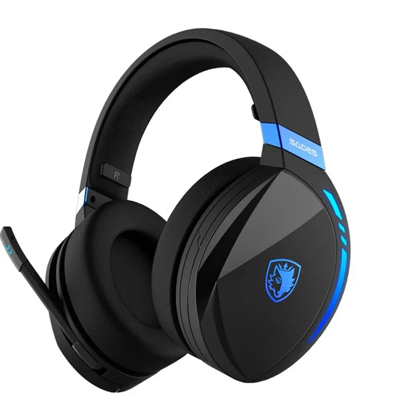 Sades Warden I Wireless Gaming Headset SA-201, for PS4 / PS5 / Xbox / Nintendo Switch / VR / PC / Laptop