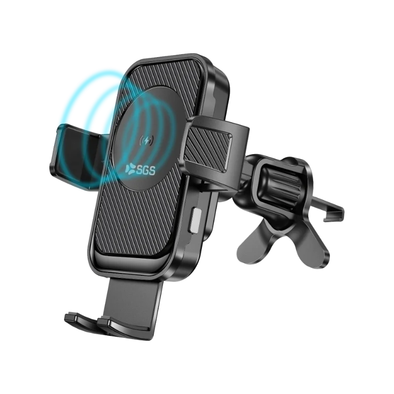 Supporto Cellulare Per Auto Con Ricarica Wireless 15W