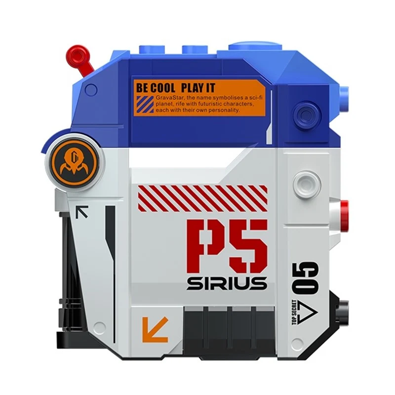 GravaStar Sirius P5 TWS Earbuds, Defense Mecha - Blue