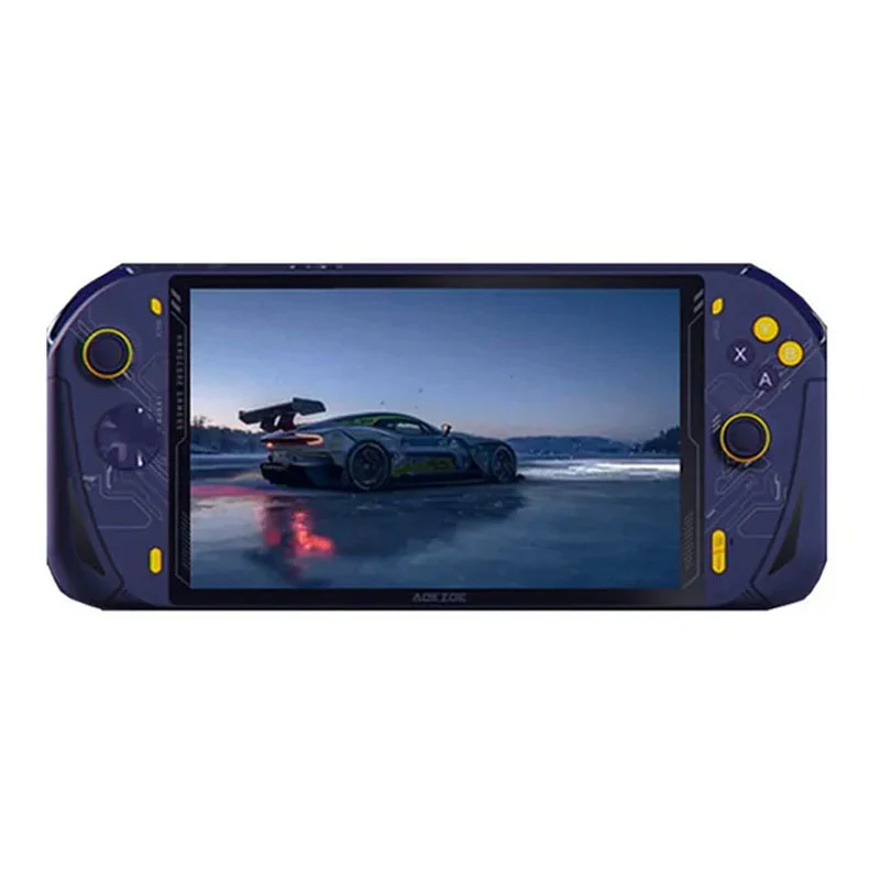 AOKZOE A1 [CPU AMD Ryzen 7 6800U] 8" PC Win 11 OS Mini Handheld Video Game Console Laptop Tablet PC 65Wh, 17100 mAh Battery, 32GB Ram, 2TB SSD Storage Quantum Blue