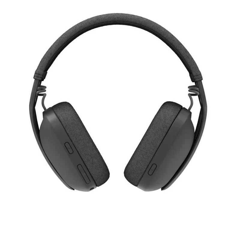 Logitech Zone Vibe 100 Wireless Headset, 40mm Audio Drivers, Bluetooth Connectivity, Upto 30 M Range, Flip-to-Mute Noise-Canceling Mic, 20 Hr Battery Life, Memory Foam & Fabric Cushioning, USB-C
