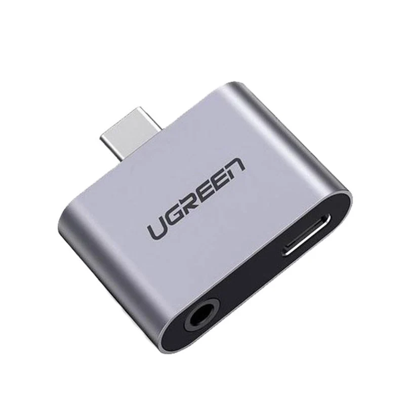 Ugreen Converter USB C to 3.5mm Headphone and Charger Adapter Type C