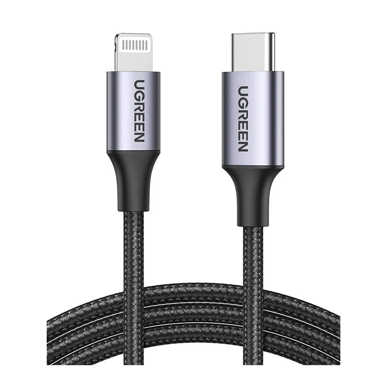 Ugreen Cable USB C To Lightning 1M, Black