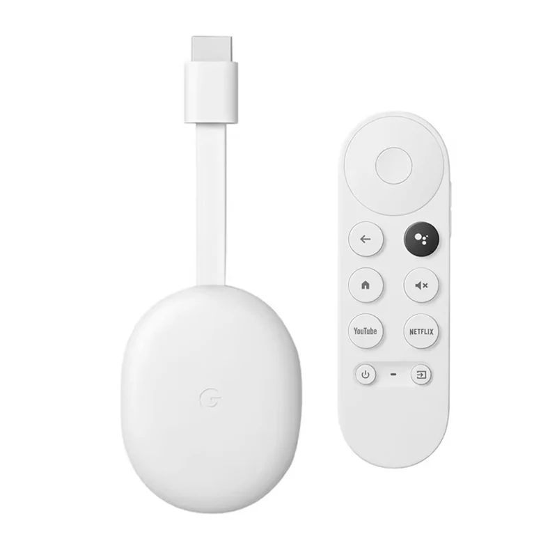 Google Chromecast with Google TV - HD (1080P) - Snow