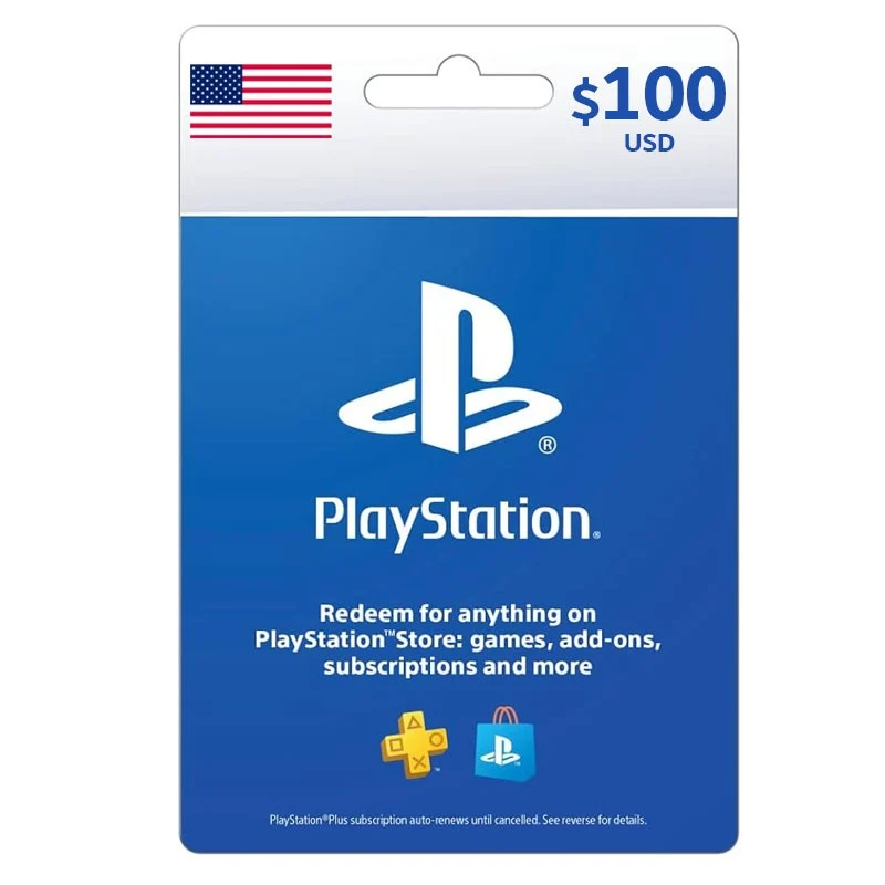 Sony Playstation Network Card 100$ - US