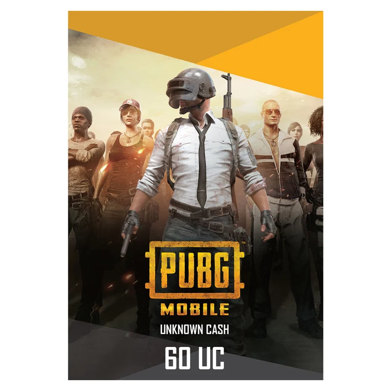 PUBG Pins 60 UC Gift Card