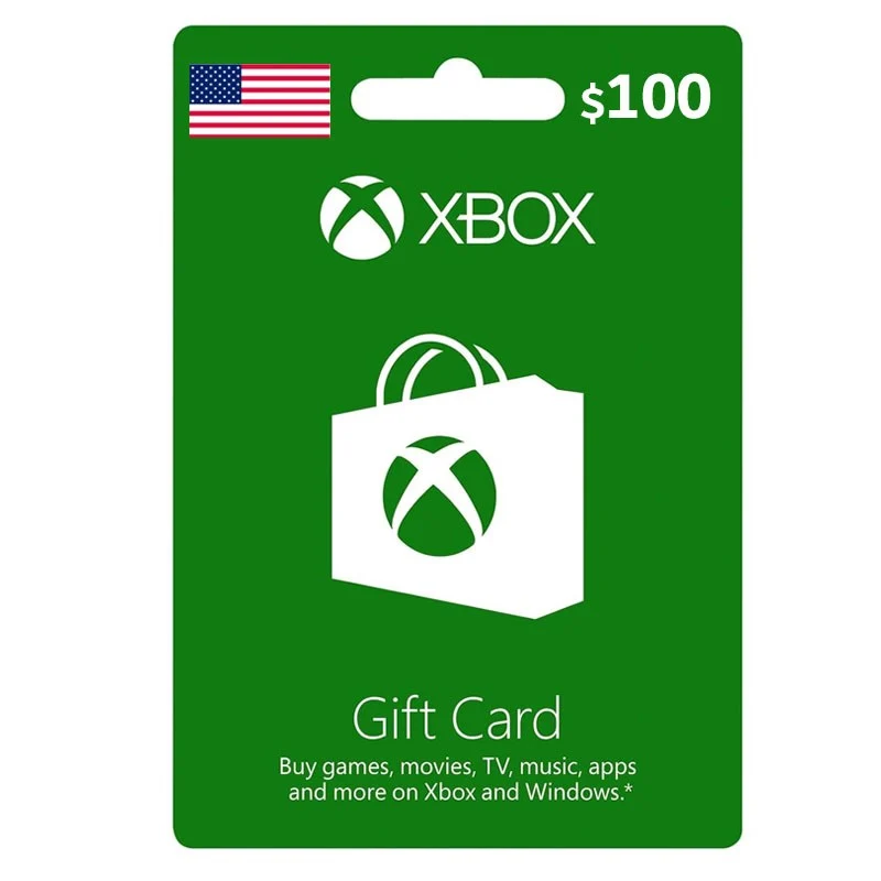 Microsoft Xbox Live Gift Card 100$ - US