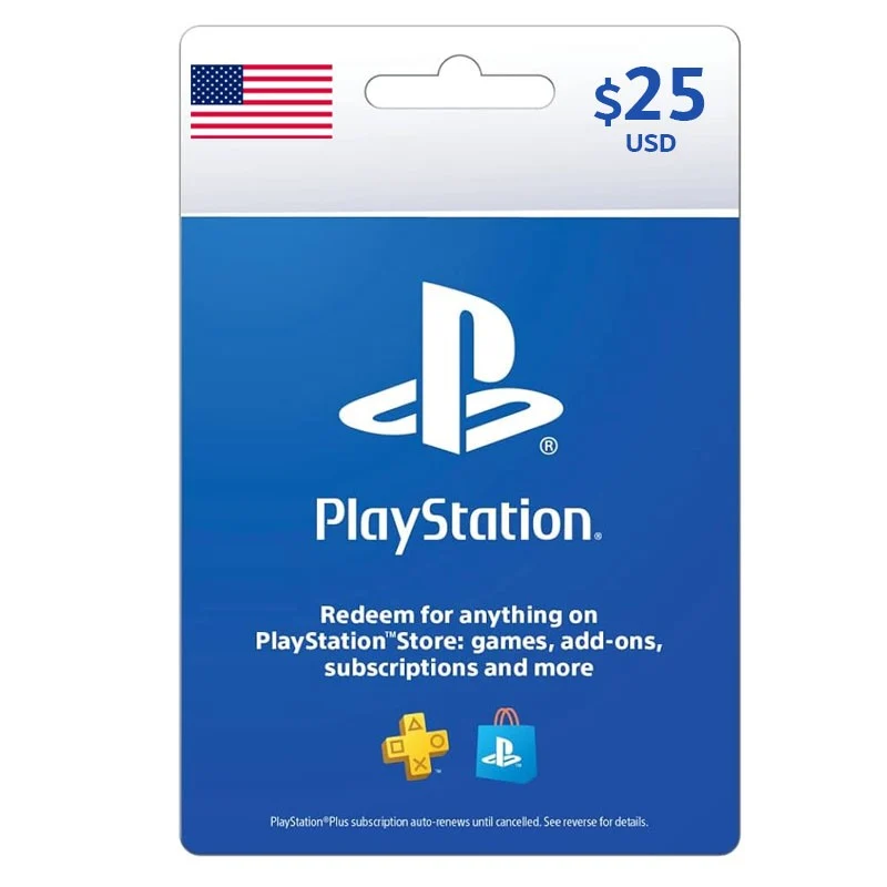 Sony Playstation Network Card 25$ - US