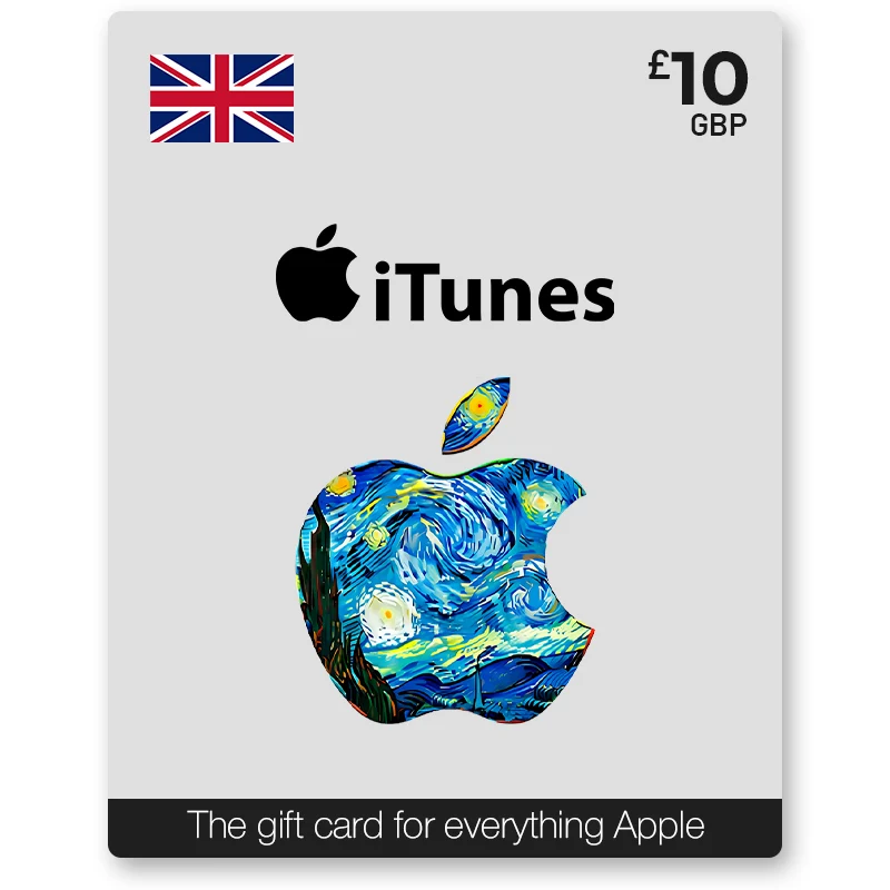 Apple iTunes Gift Card £10 - UK