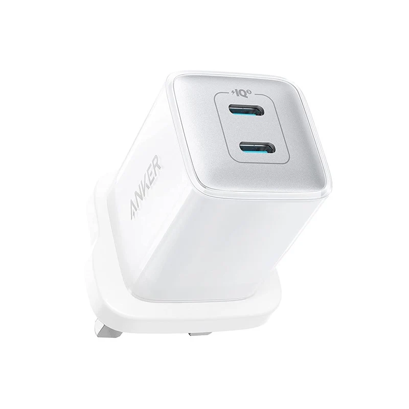 Anker USB C Plug 40W, 521 Charger (Nano Pro), PIQ 3.0 Durable Compact Fast Charger, White