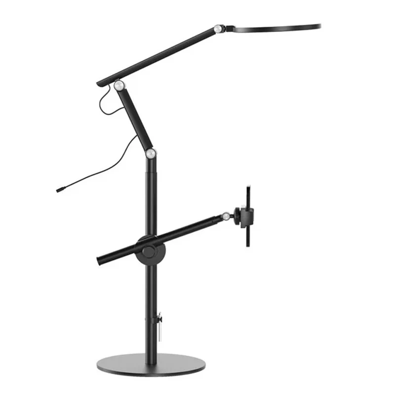UPERGO LT-1DS Selfie Light Live Stand With Phone & Tablet Holder - Black
