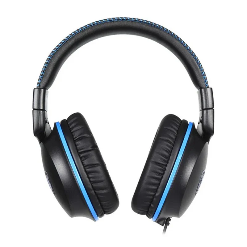 Sades F-Power Wired Gamind Headset - Black/Blue