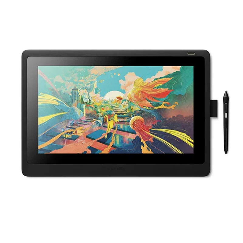 Wacom, Cintiq 15.6" Full HD, Drawing Tablet, With Wacom Pro Pen 2, Black, DTK-1660KOB