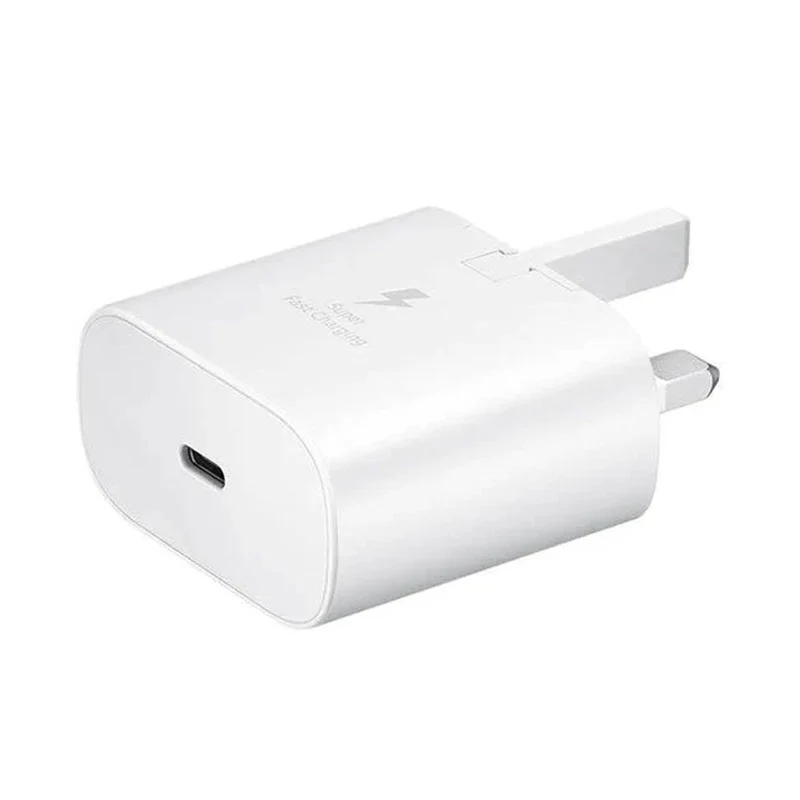 Samsung 45W PD Adapter with USB-C to USB-C Cable (5A) - White