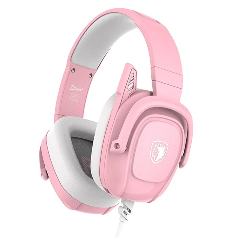 Sades ZPower Gaming Headset - Pink