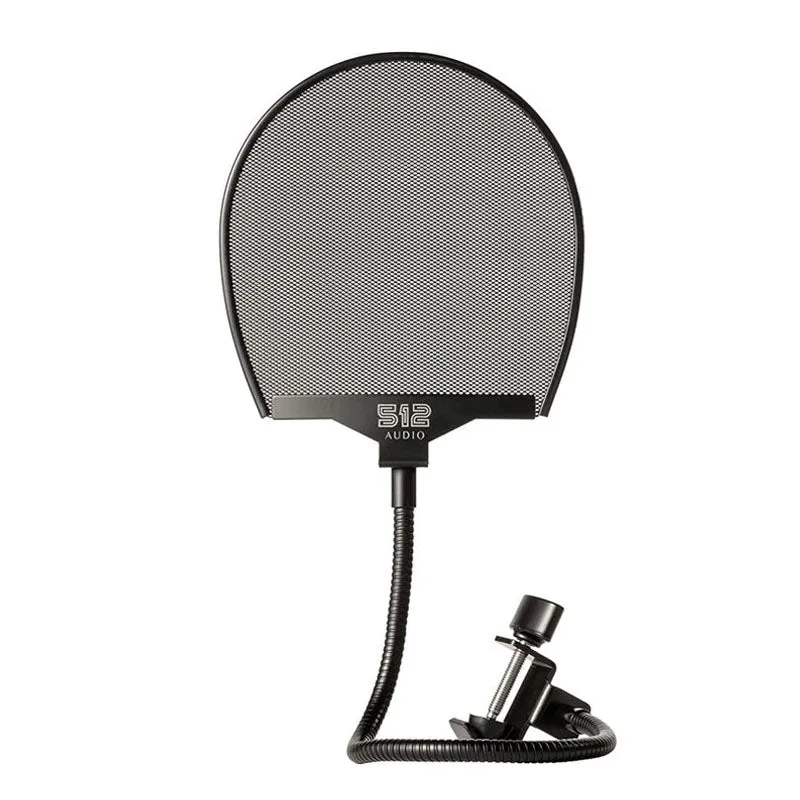 512 Audio Professional Microphone Pop Filter for USB and XLR Mics