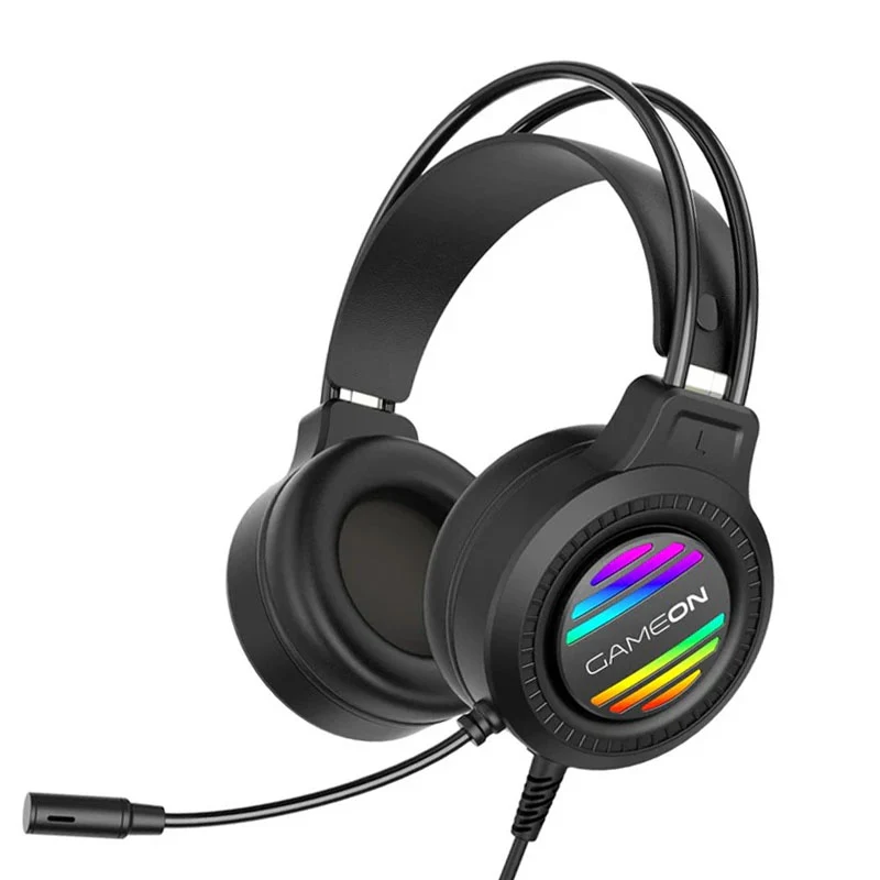 GAMEON GOT100 Ravenstrike RGB Gaming Headset - Black