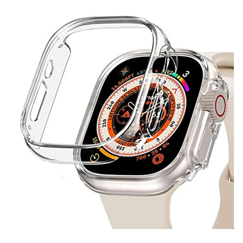 COTEetCI TPU Bumper Protection Case For Apple Watch Ultra 49 MM