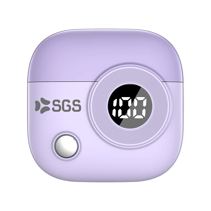 AIR FUN SGS Auricolari Wireless TWS Purple