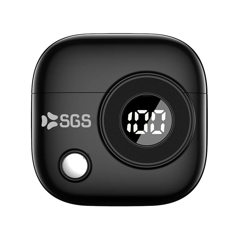 AIR FUN SGS Auricolari Wireless TWS Black