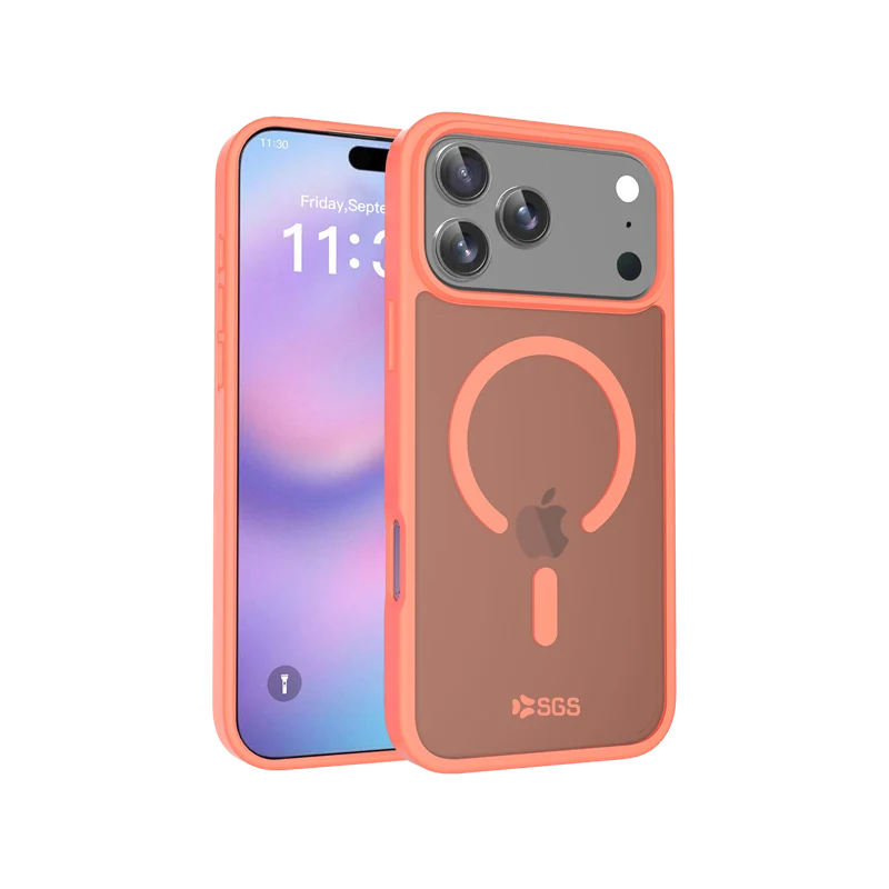 Shield Custodia TPU Magsafe Iphone 17 Pro Max - Arancione