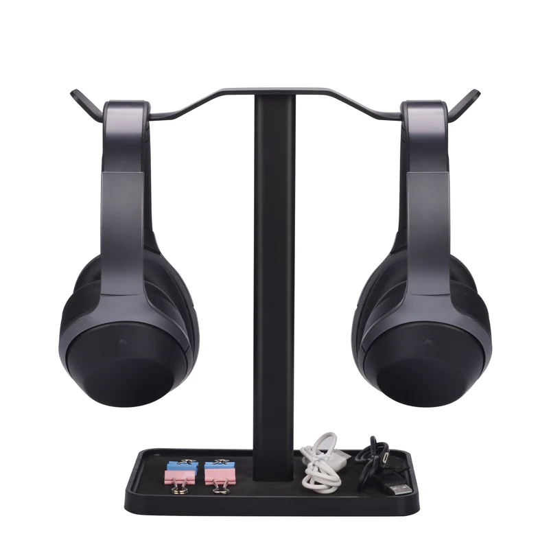 HS908 | Dual Headphones Stand