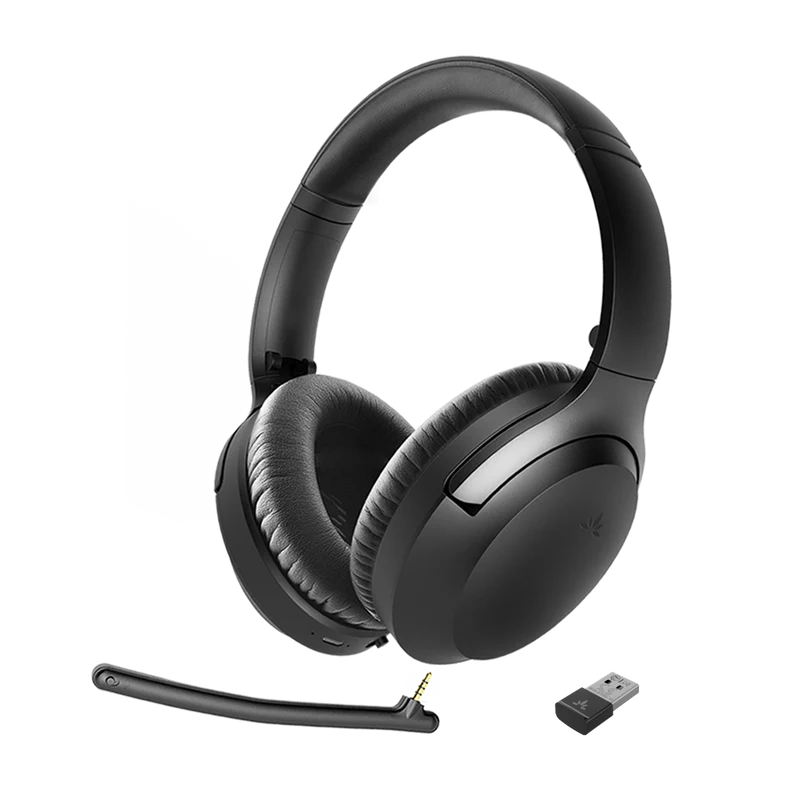 Aria 90B | Bluetooth Meeting Headphones w/ Mic & Adapter
