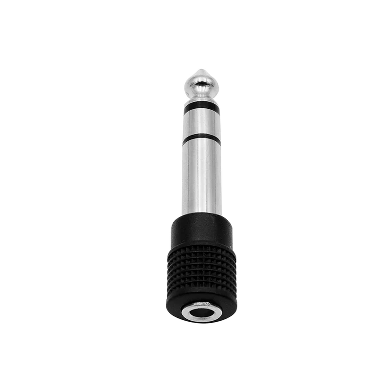 6.35mm (1/4 inch) Male to 3.5mm (1/8 inch) Female Stereo Audio Adapter