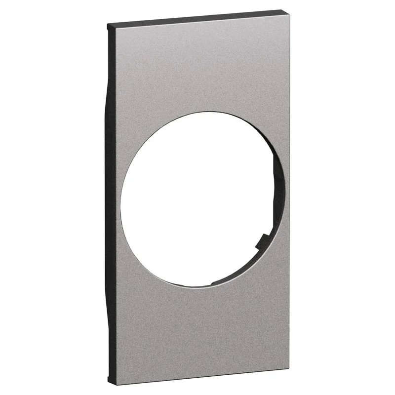 Cover per torcia estraibile articolo K4380 e prese standard tedesco - 2 moduli - Steel Bticino KS04