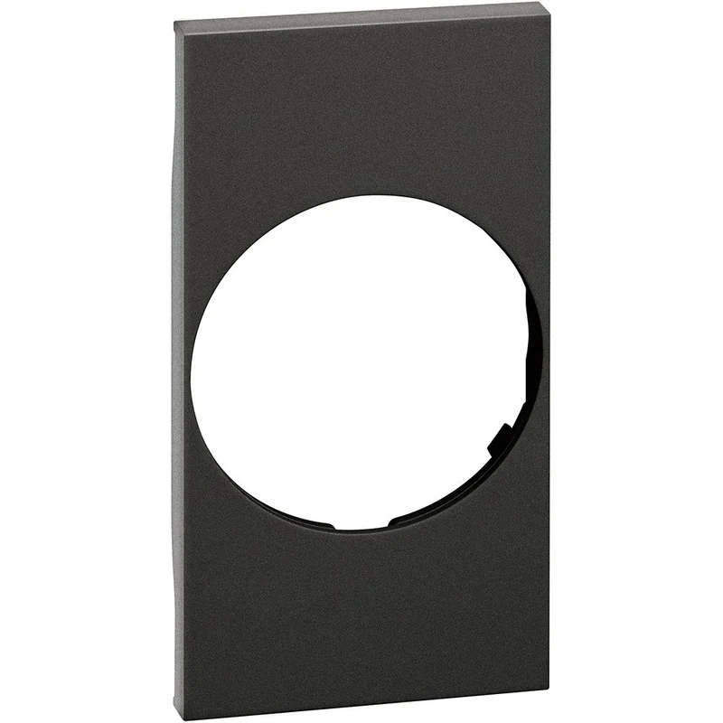 Cover per torcia estraibile articolo K4380 e prese standard tedesco - 2 moduli, Nero. Bticino KG04