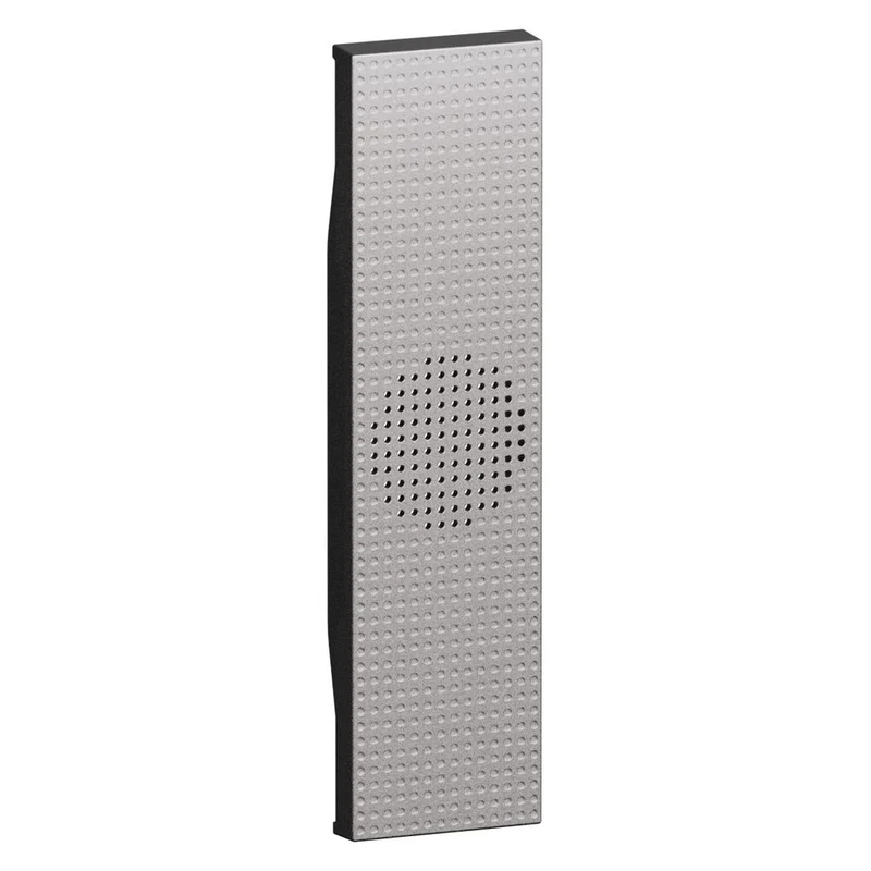Cover per articolo K4351V230, K4351V12, K4356V230 e K4356V12 - 1 modulo. Steel Bticino KS15