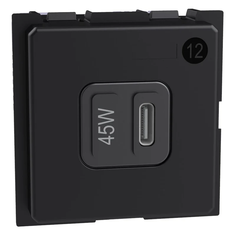 Caricatore USB con una porta tipo C - 45W Bticino K4294C