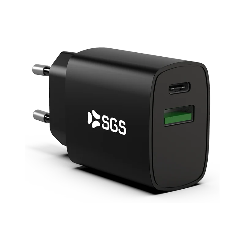 Caricatore - USB-C PD GAN 25w Black