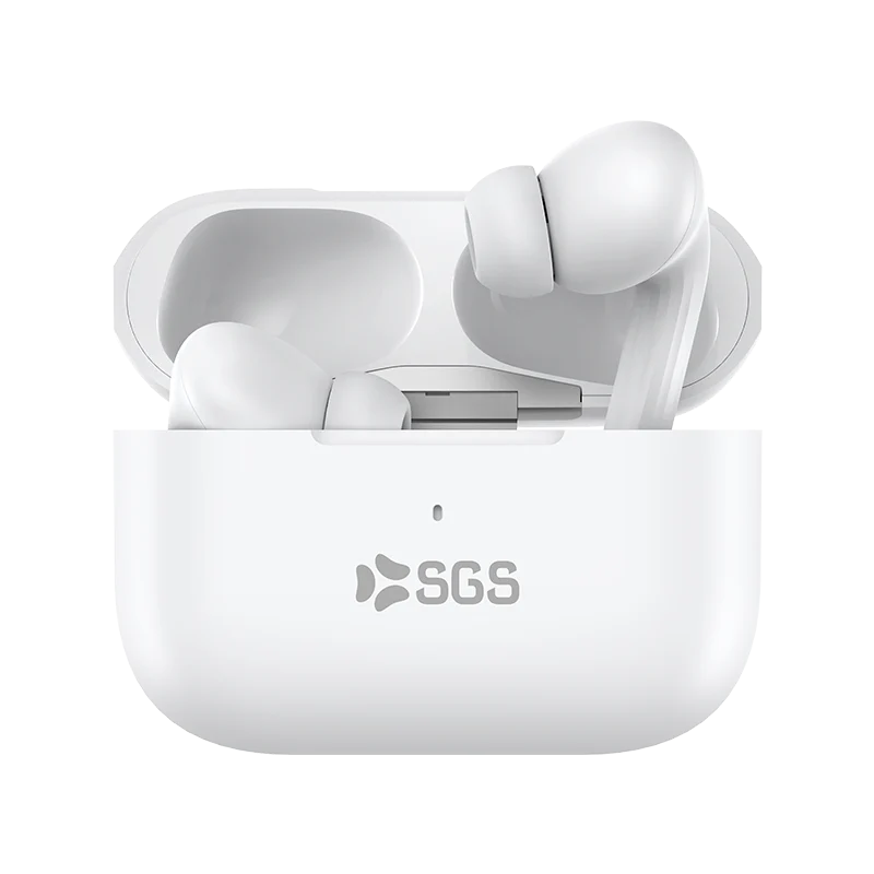 SGS AIR S5 Auricolari Wireless TWS Con Tecnologia ANC e Ricarica Wireless