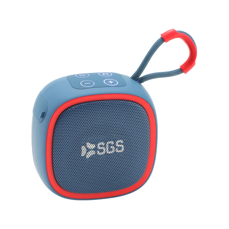 SGS Airing Cassa Wireless 5W Blue Slot MicroSD USB - Mic - TWS