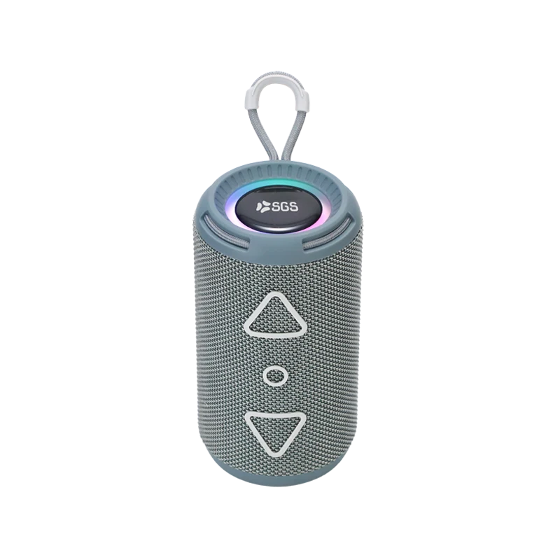 SGS Airing PRO Cassa Wireless 16W Grey Slot MicroSD USB Mic TWS