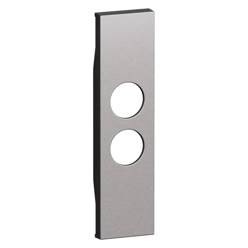 Cover per presa TV art. K4214D - 1 modulo. Steel. Bticino KS09