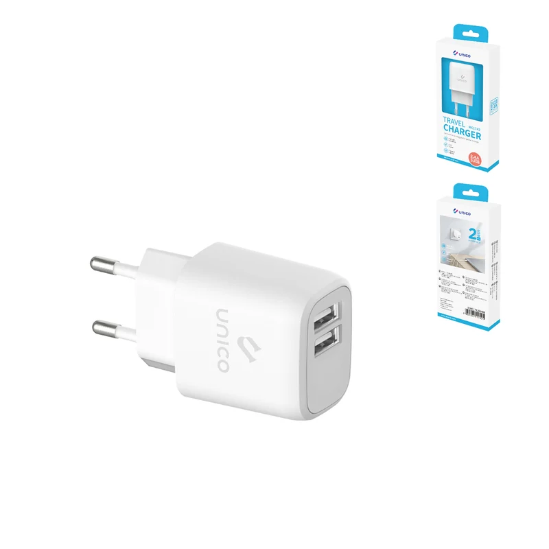 HC1742 Cargador Hogar Dual U 2.4A