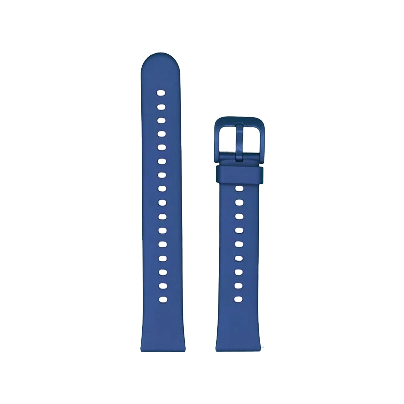 Cinturino Per Smartwatch 18mm In Silicone Blu