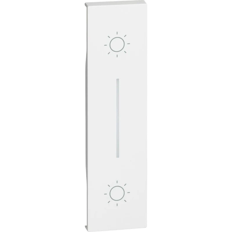 Cover per pulsante non interbloccato art. K4036 - 1 modulo, Bianco. Bticino KW05L