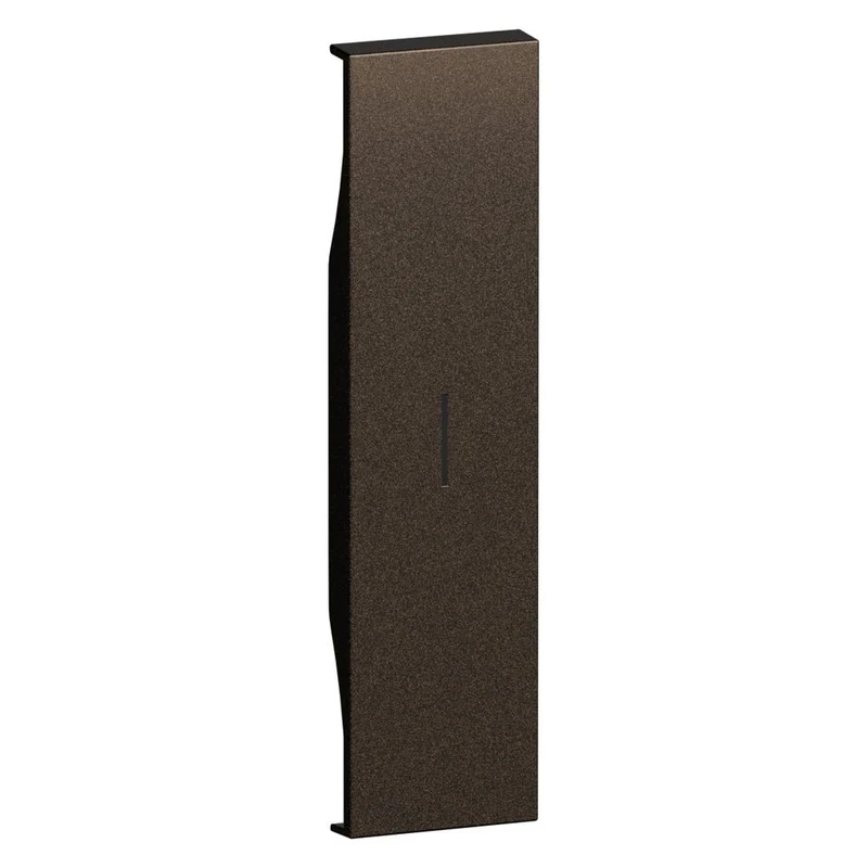 Cover illuminabile. Per art. K4001, K4003, K4004, K4004L, K4005, K4034N, K4003C, K4411C, K4003CWI - 1 modulo - Bronze. Bticino KB01