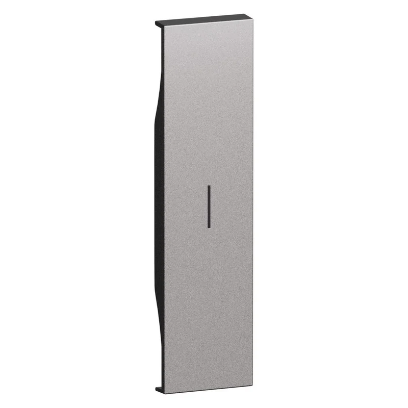 Cover illuminabile. Per art. K4001, K4003, K4004, K4004L, K4005, K4034N, K4003C, K4411C, K4003CWI - 1 modulo - Steel KS01