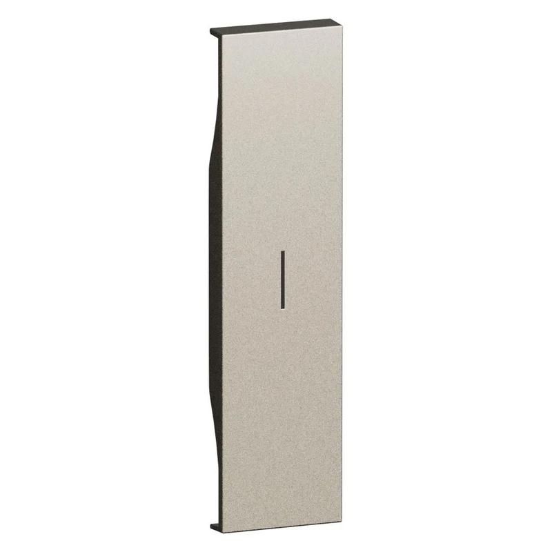 Cover illuminabile. Per art. K4001, K4003, K4004, K4004L, K4005, K4034N, K4003C, K4411C, K4003CWI - 1 modulo - Champagne. Bticino KC01