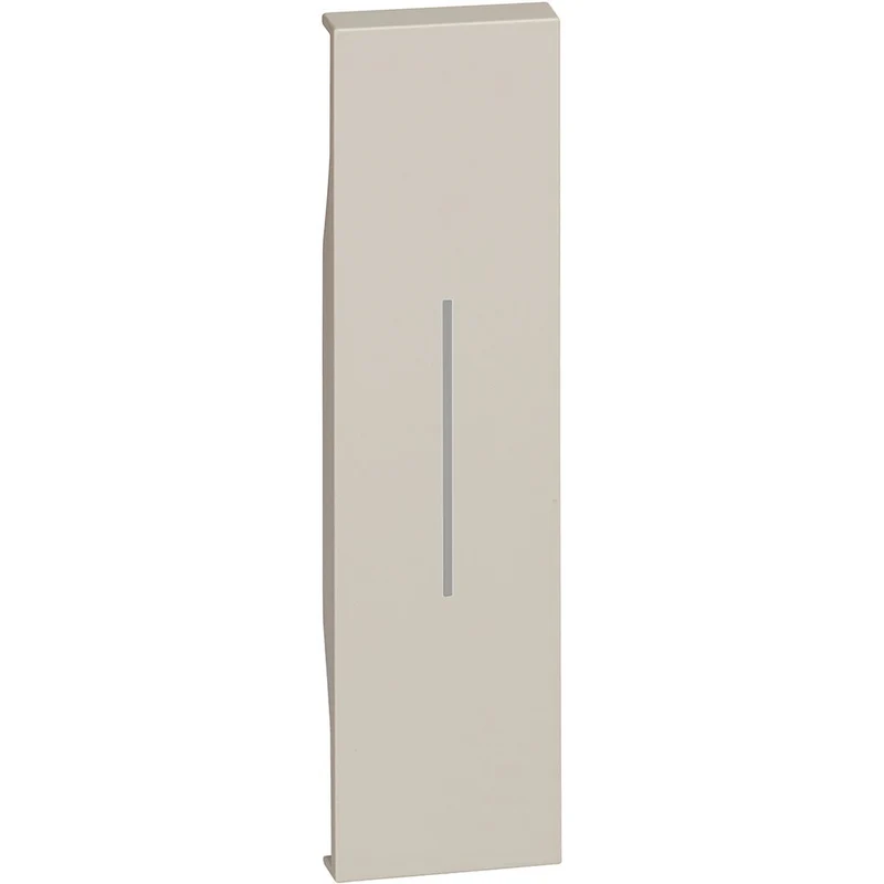 Cover illuminabile. Per art. K4001, K4003, K4004, K4004L, K4005, K4034, K4003C - 1 modulo, Sabbia. Bticino KM01