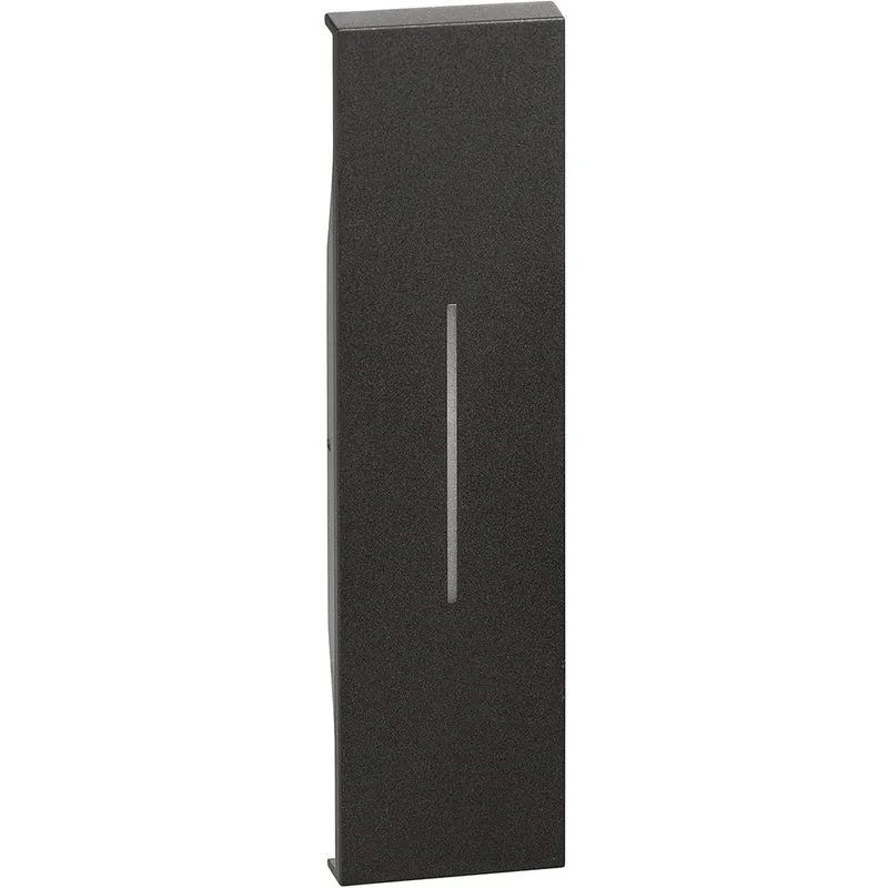 Cover illuminabile. Per art. K4001, K4003, K4004, K4004L, K4005, K4034, K4003C - 1 modulo, Nero. Bticino KG01