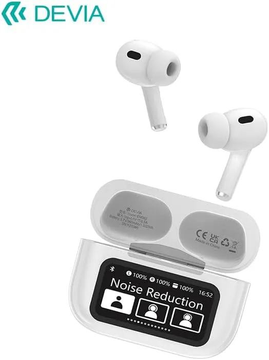 Auricolari TWS con Traduttore simultaneo e AI integrata con display e funzione ANC (Cancellazione del Rumore)DETWSTAI392