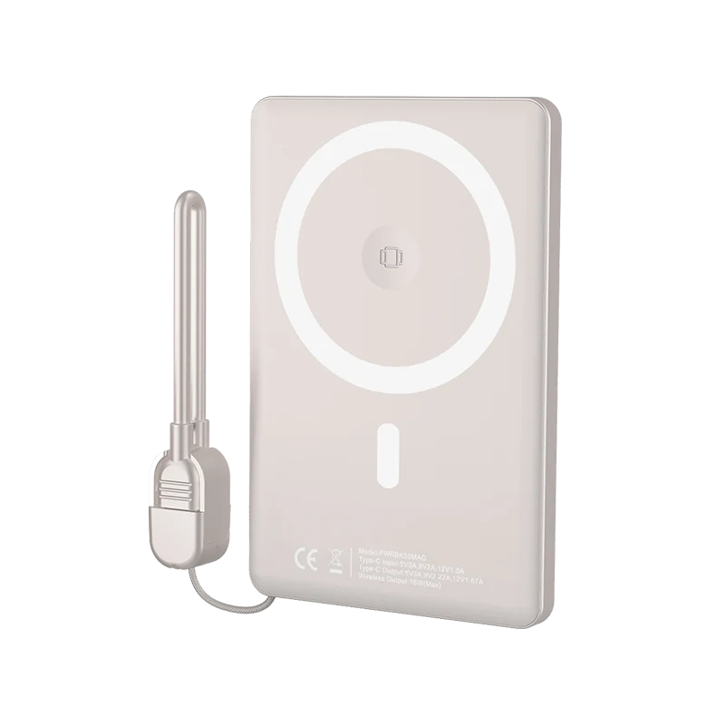 Powerbank 5000 mAh Wireless MAGSAFE 15W - Output TYPE-C 20W
