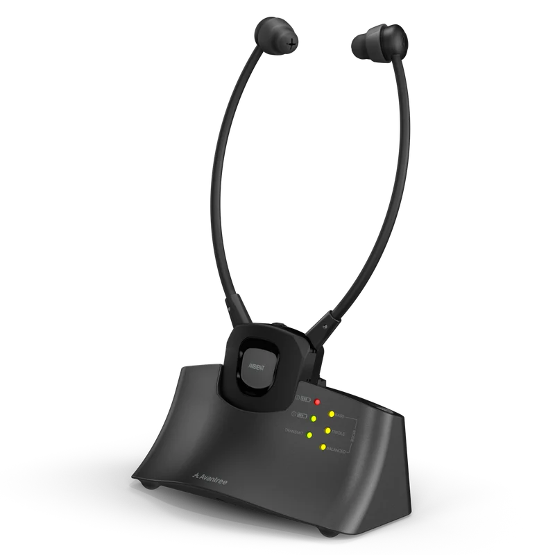 HT381 | Wireless Sound Amplifying Headphones Set for TV