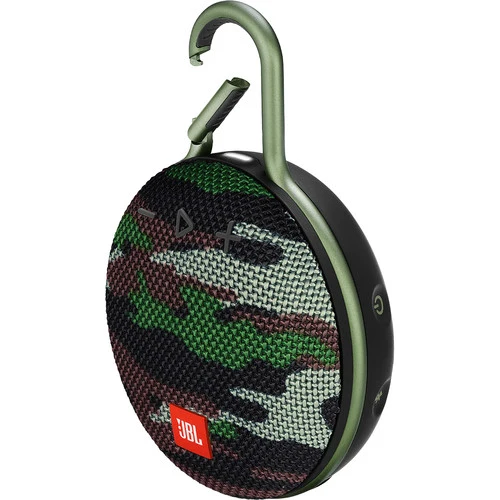 JBL Clip 3 Portable Bluetooth Speaker (Squad)