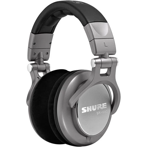 Shure SRH940 Closed-Back Over-Ear Professional Reference Headphones (New Packaging)